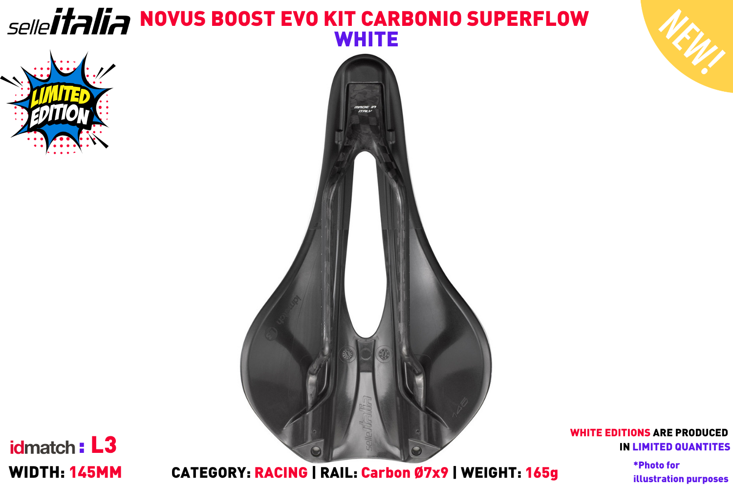 Novus Boost EVO 3D Kit Carbonio Superflow - L3 | Hup Leong Company